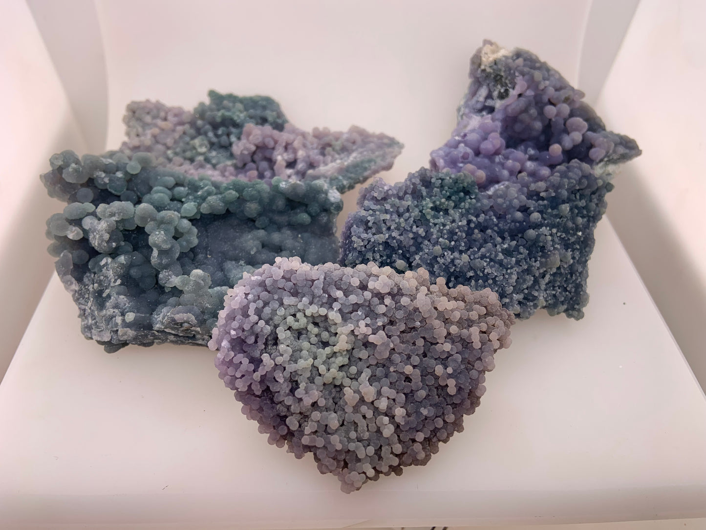 5 pcs Grape Amethyst/Agate From West Sulawesi Indonesia