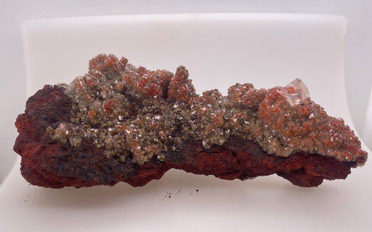 Red Calcite - St Eulalia, Mexico