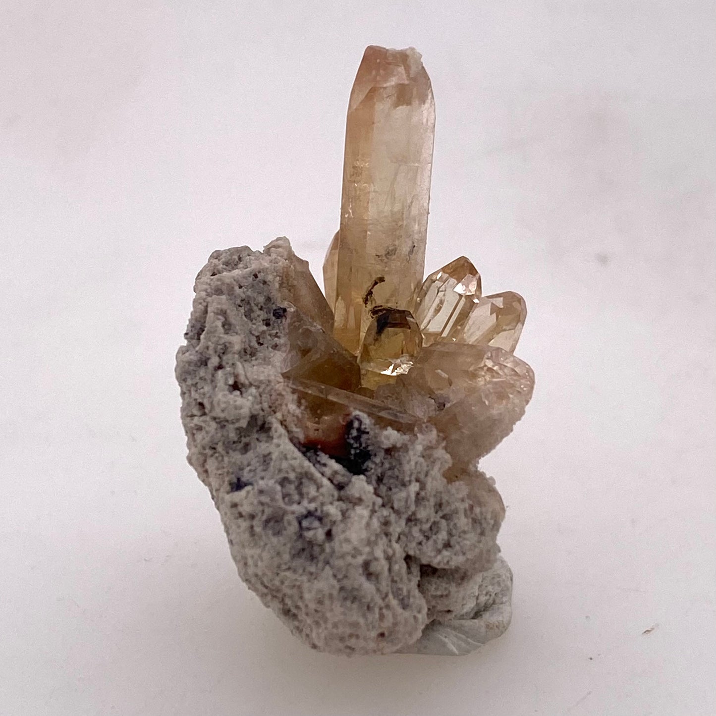 Topaz w/Rutile Inclusions - San Felipe Municipality, Guanajuato, Mexico