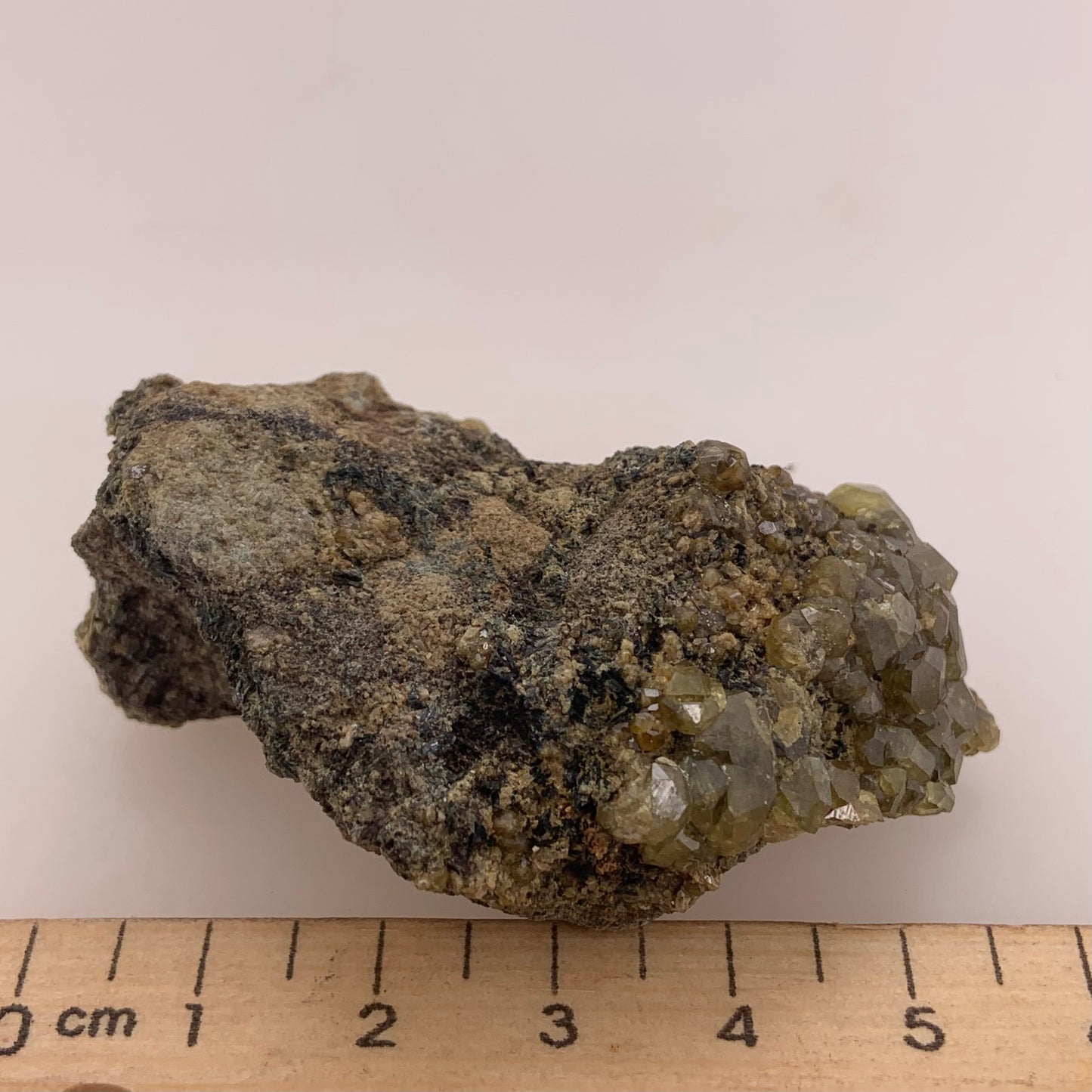 Andradite var. Topazolite Garnet - Vera  Cruz, Mexico