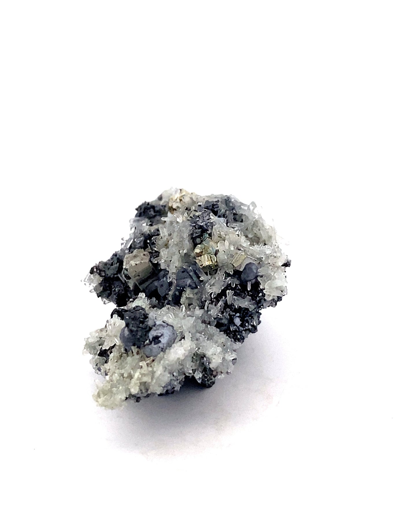 Pyrite, Quartz and Sphalerite from Borieva mine, Madan, Bulgaria