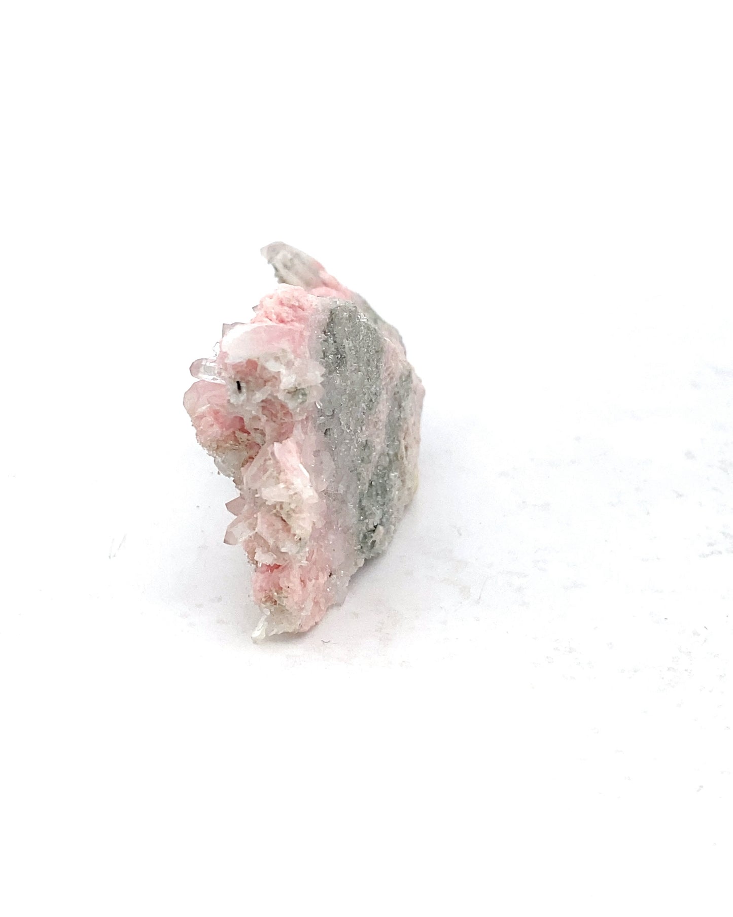 Rhodochrosite with Quartz from Davidkovo Ore Field, Bulgaria