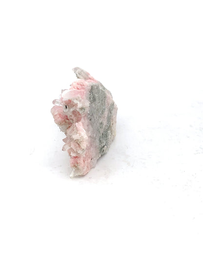 Rhodochrosite with Quartz from Davidkovo Ore Field, Bulgaria