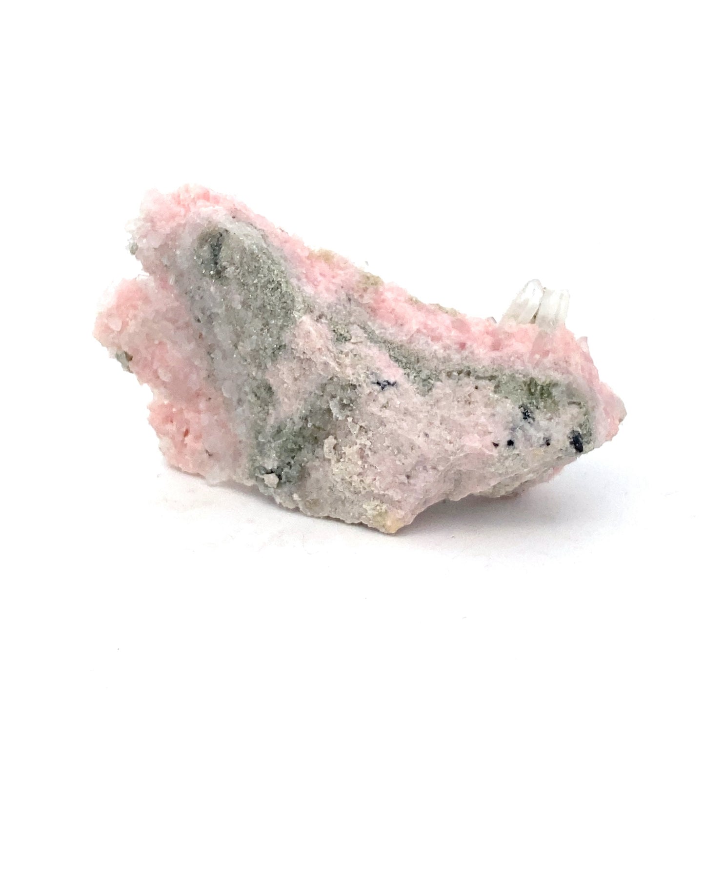 Rhodochrosite with Quartz from Davidkovo Ore Field, Bulgaria