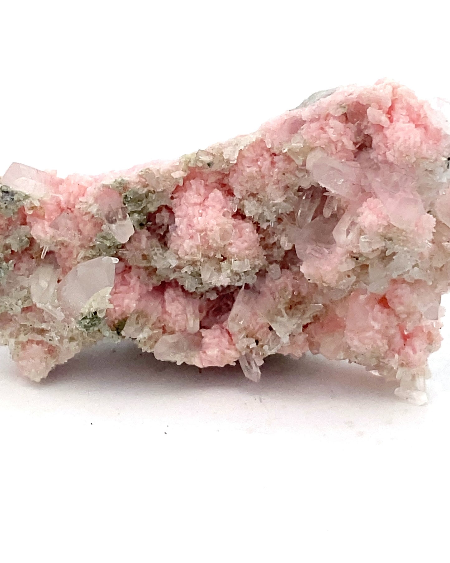 Rhodochrosite with Quartz from Davidkovo Ore Field, Bulgaria