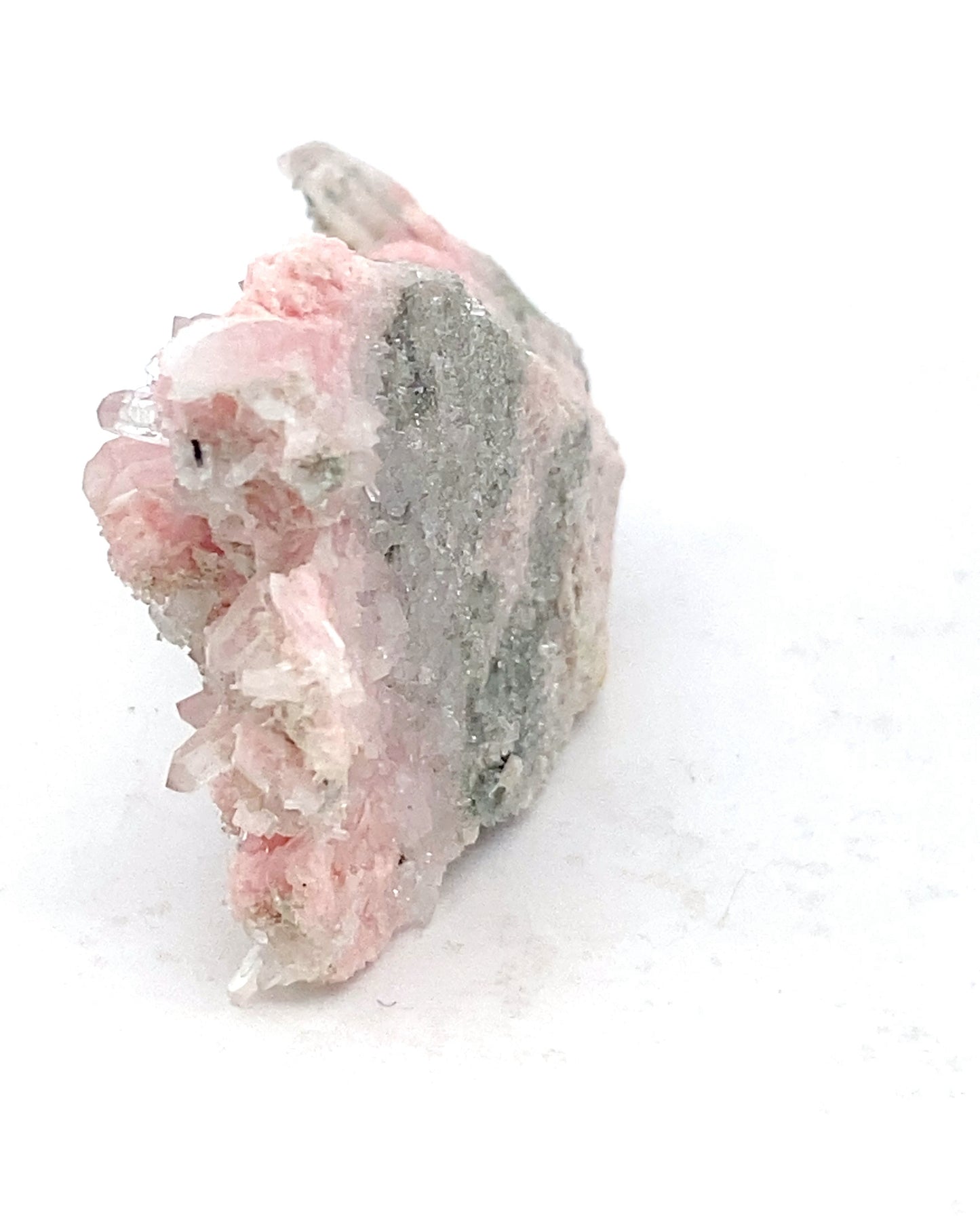 Rhodochrosite with Quartz from Davidkovo Ore Field, Bulgaria