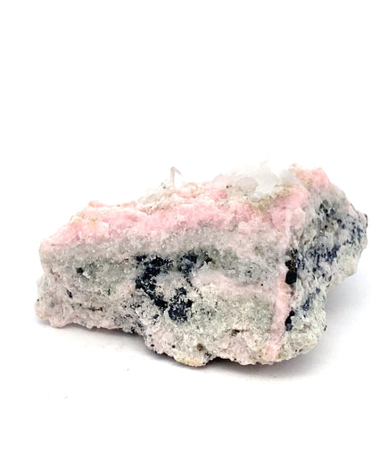 Rhodochrosite with Quartz from Davidkovo Ore Field, Bulgaria