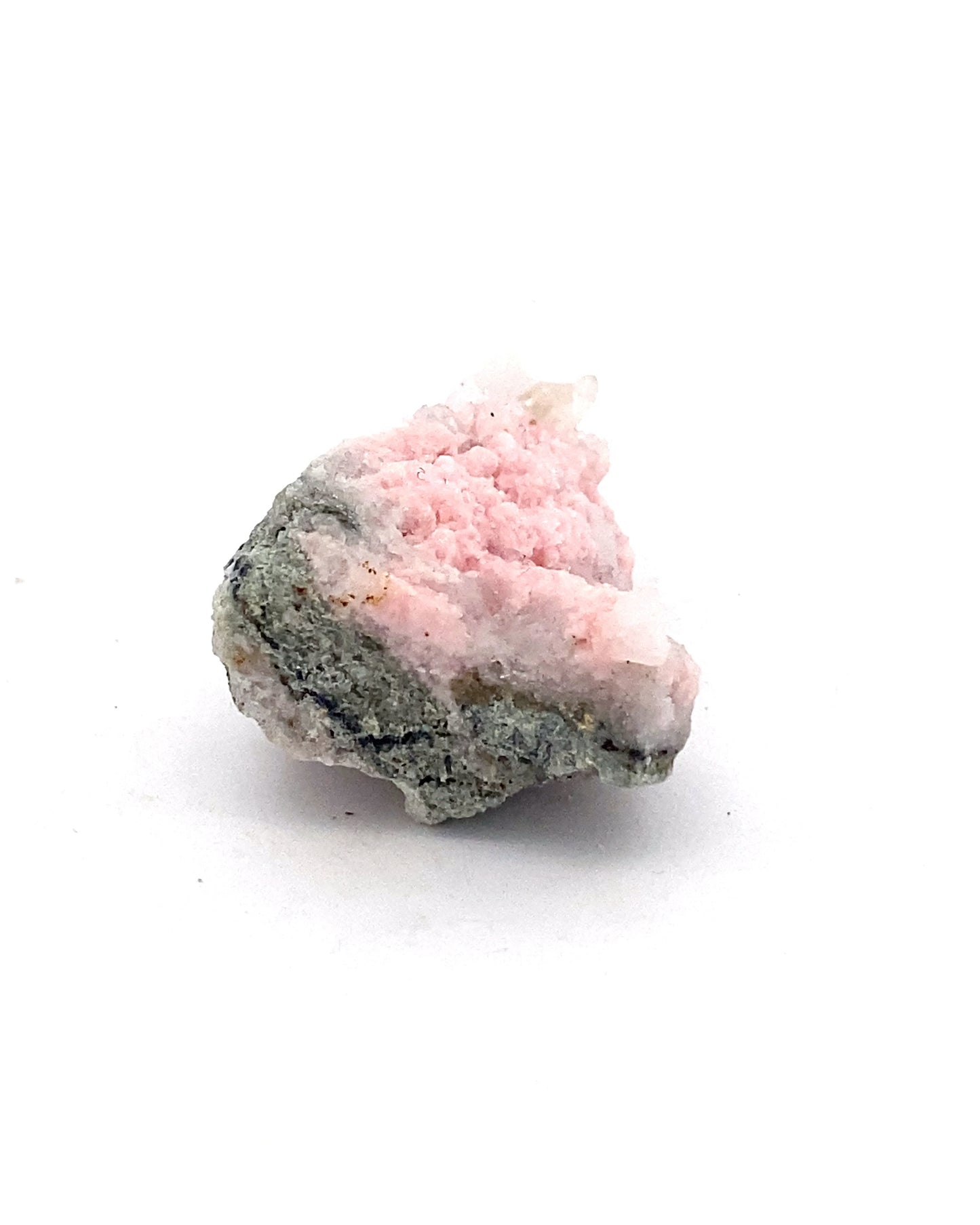 Rhodochrosite with Quartz from Davidkovo Ore Field, Bulgaria