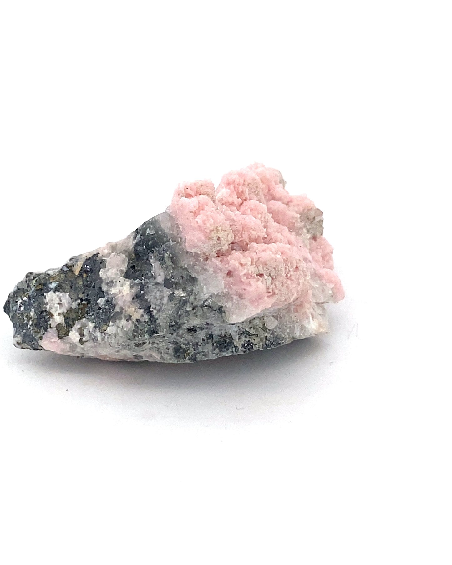 Rhodochrosite with Quartz from Davidkovo Ore Field, Bulgaria