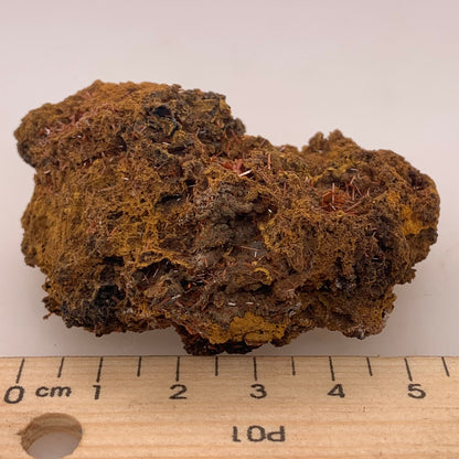 Crocoite - Red Lead Mine, Tasmania, Australia