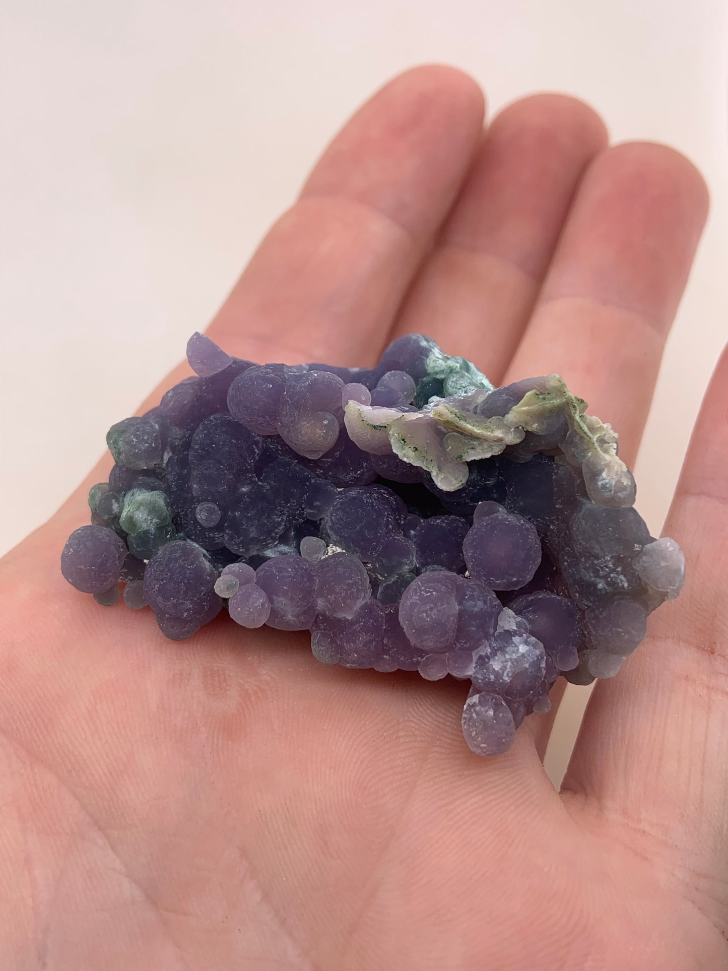 6 pcs Grape Amethyst/Agate From West Sulawesi Indonesia