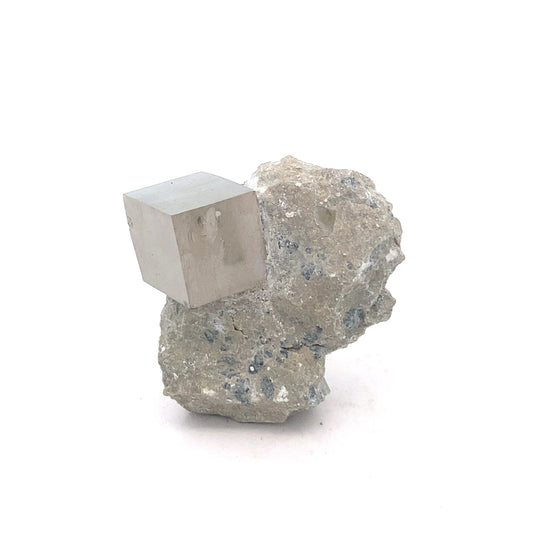 Cubic Pyrite from Navajún, La Rioja, Spain