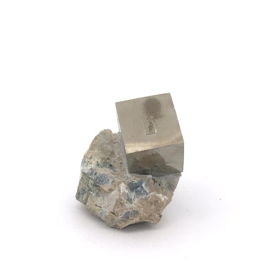 Cubic Pyrite from Navajún, La Rioja, Spain