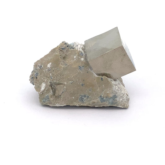 Cubic Pyrite from Navajún, La Rioja, Spain