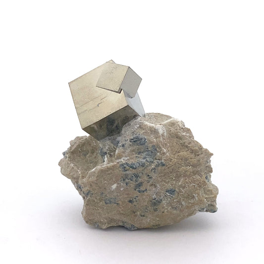 Cubic Pyrite from Navajún, La Rioja, Spain