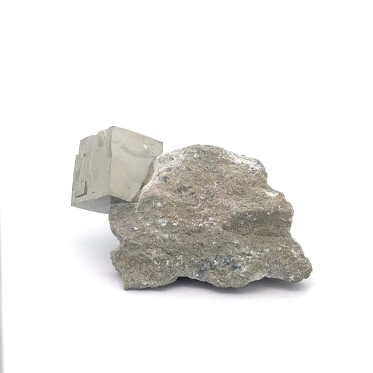 Cubic Pyrite from Navajún, La Rioja, Spain