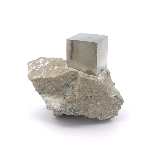 Cubic Pyrite from Navajún, La Rioja, Spain