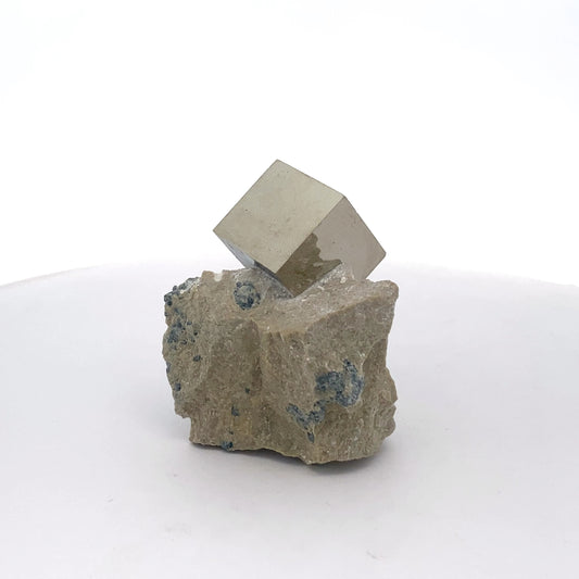 Cubic Pyrite from Navajún, La Rioja, Spain