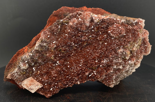 Red Calcite - St Eulalia, Mexico