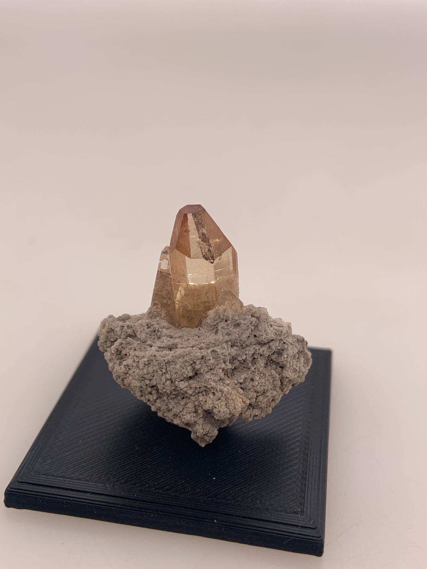 1x Topaz Specimen with Rutile Inclusions from San Felipe, Mexico