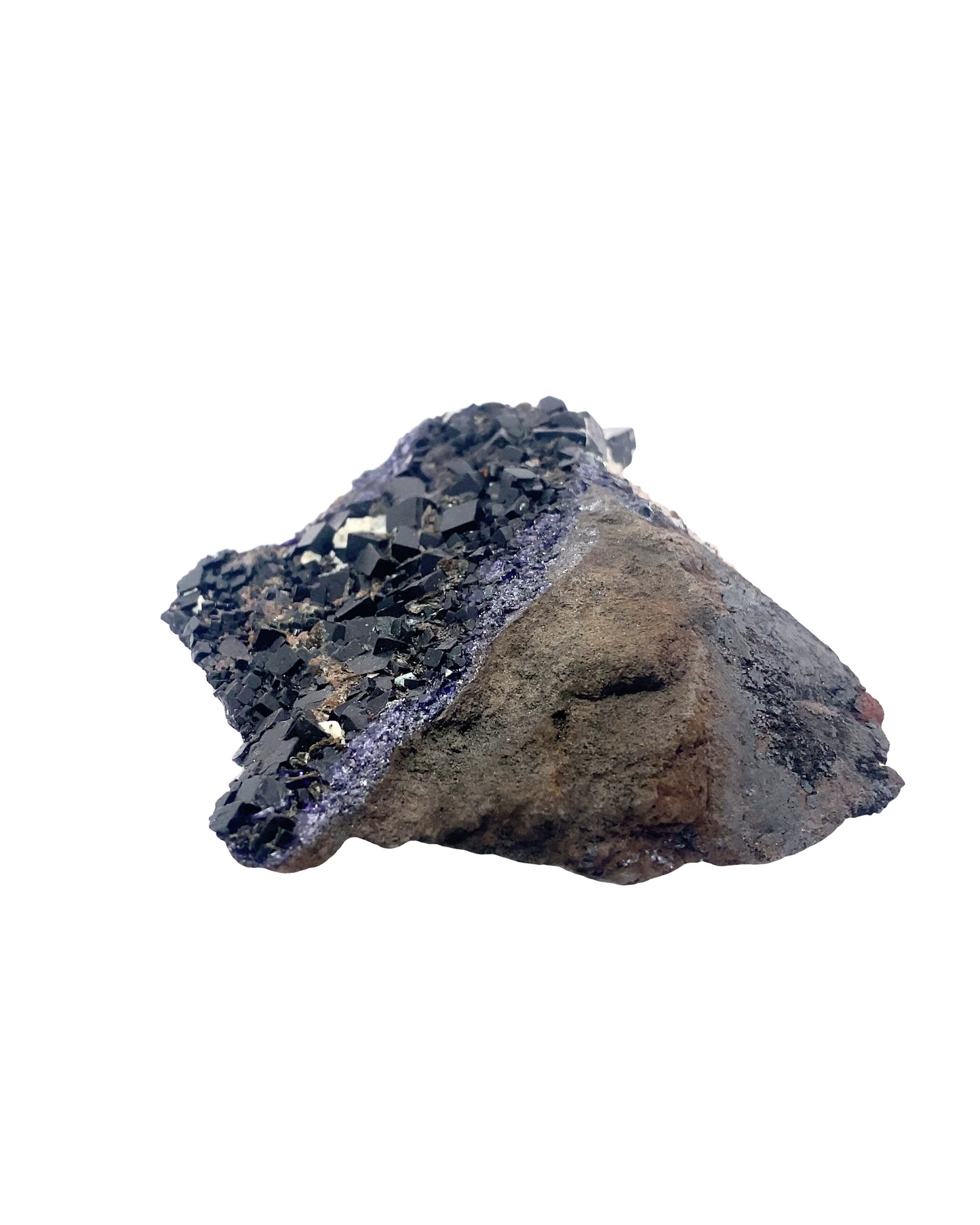 Dark Purple Fluorite - Ojuela Mine, Mapimi, Durango, Mexico