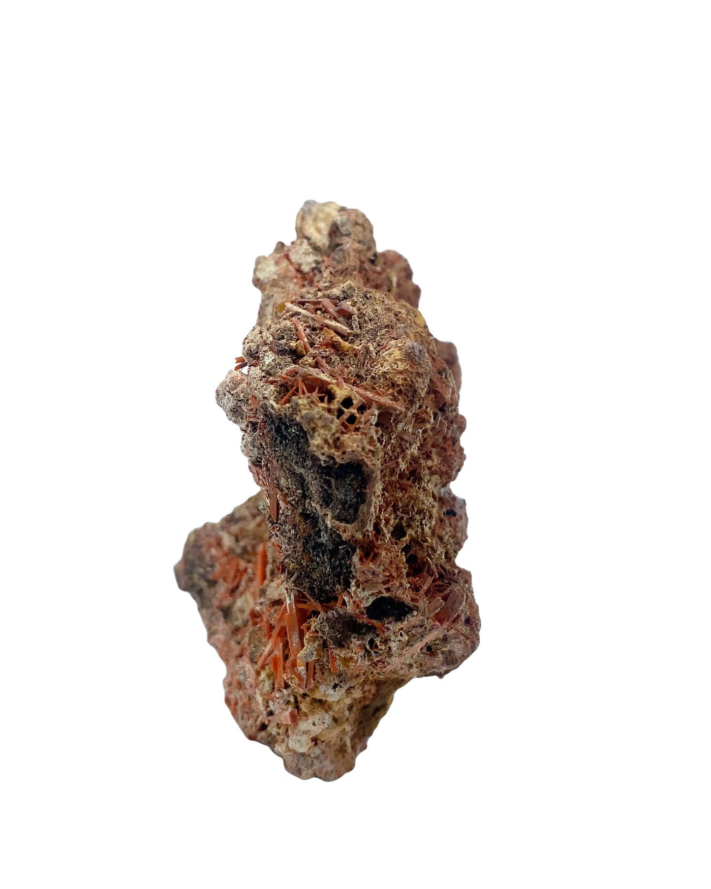 Crocoite - Red Lead Mine, Tasmania, Australia