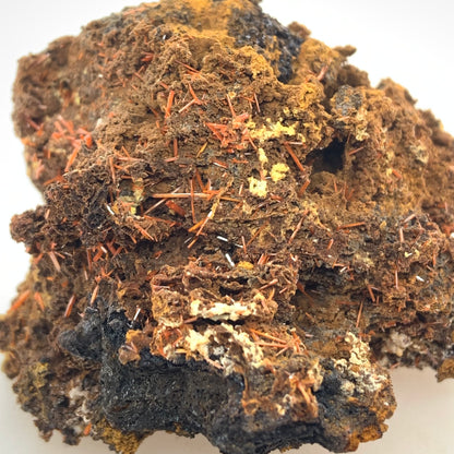 Crocoite - Red Lead Mine, Tasmania, Australia