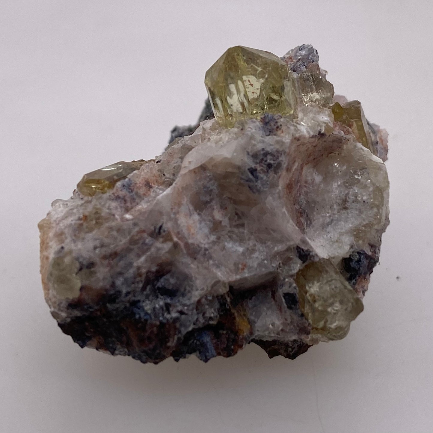 Fluorapatite - Cerro de Mercado Mine, Durango, Mexico