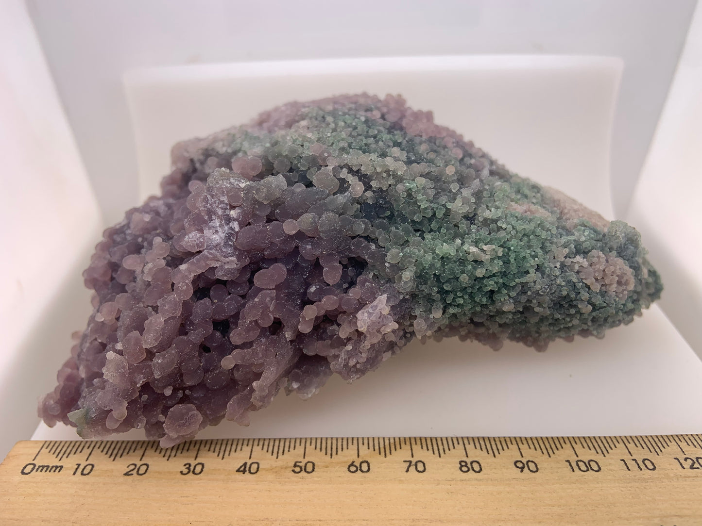 1 pcs Grape Amethyst/Agate From West Sulawesi Indonesia 140x90mm