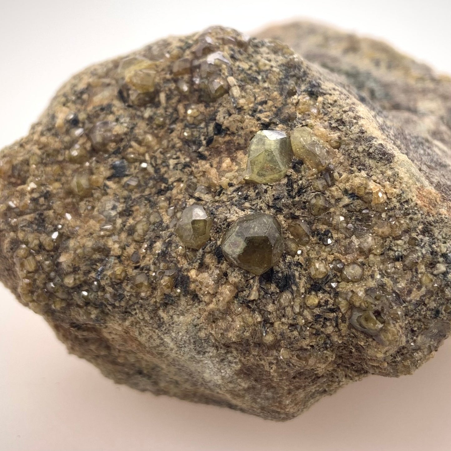 Andradite var. Topazolite Garnet - Vera  Cruz, Mexico