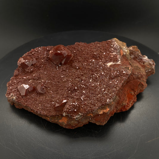 Red Calcite - St Eulalia, Mexico