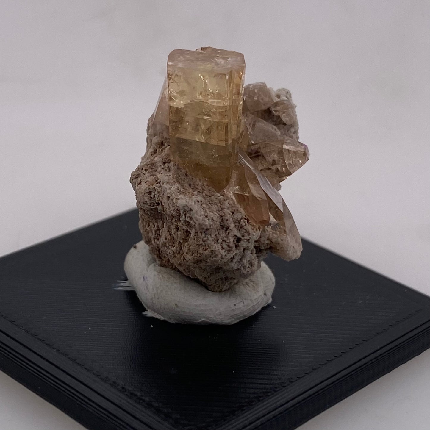 Topaz w/Rutile Inclusions - San Felipe Municipality, Guanajuato, Mexico