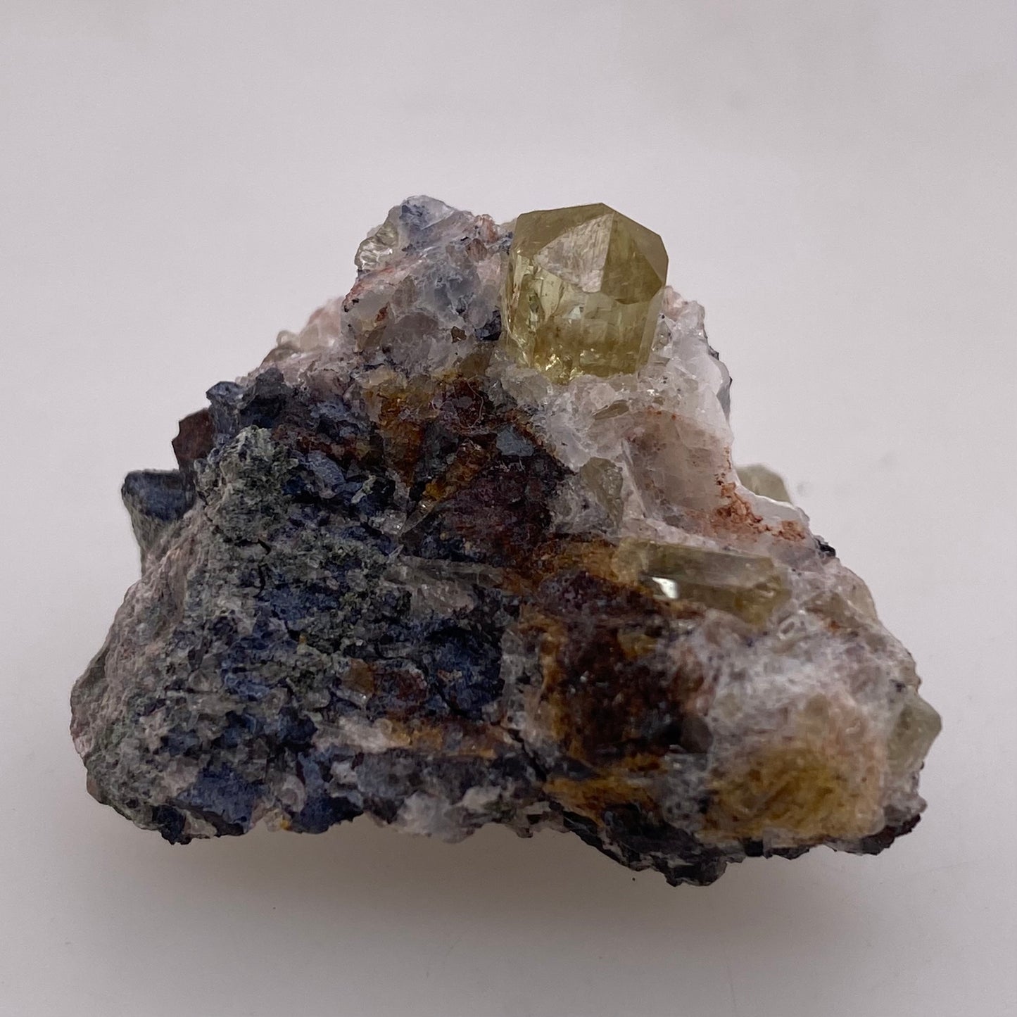 Fluorapatite - Cerro de Mercado Mine, Durango, Mexico