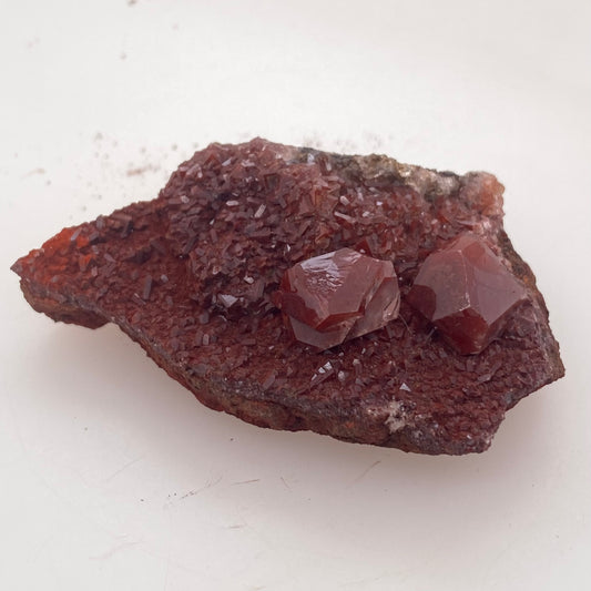 Red Calcite - St Eulalia, Mexico