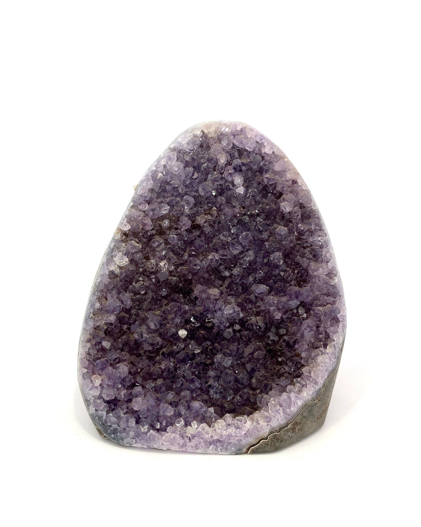 Purple Amethyst Freeform Cutbase - Artigas, Uruguay