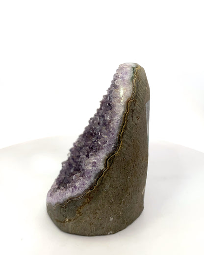 Purple Amethyst Freeform Cutbase - Artigas, Uruguay