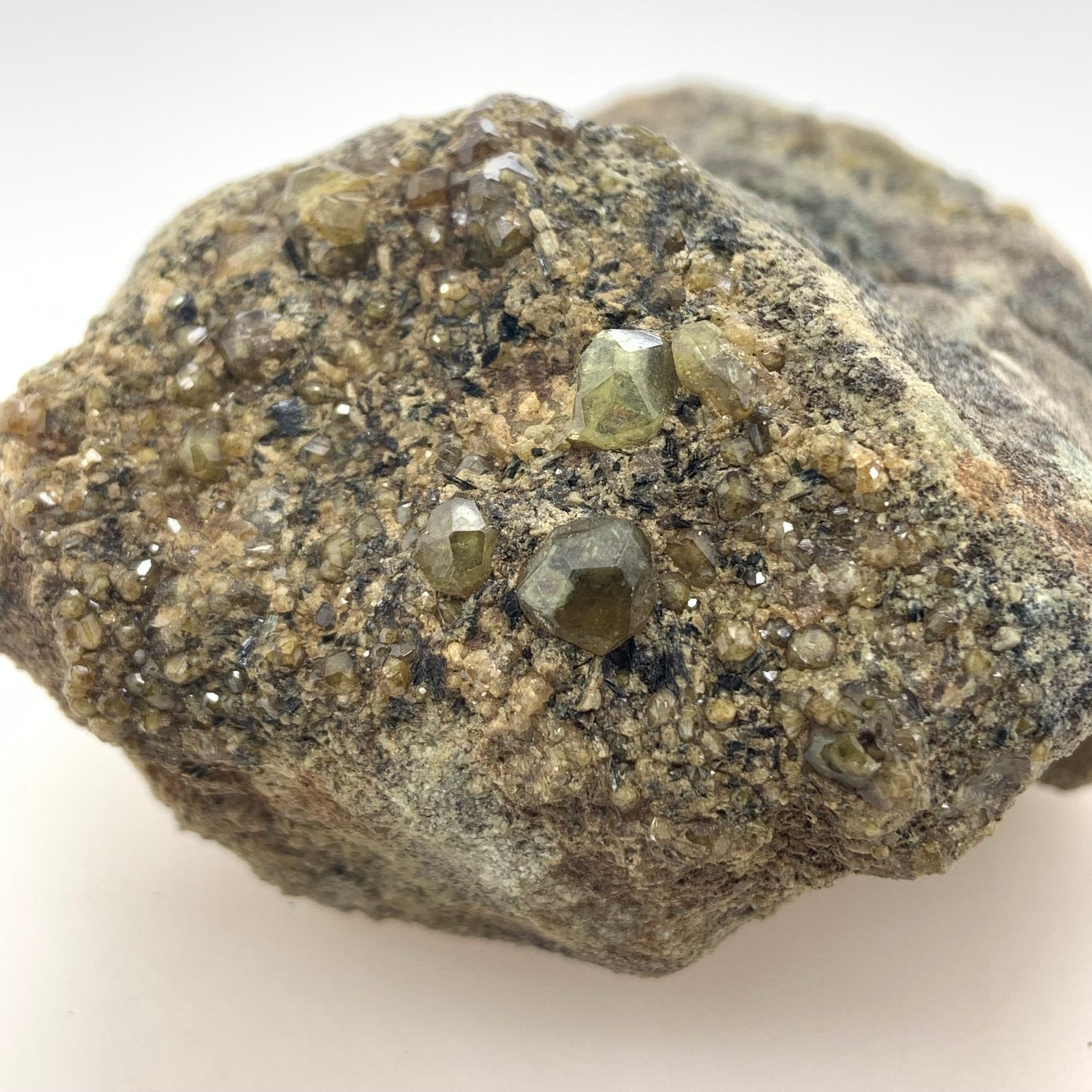 Andradite var. Topazolite Garnet - Vera  Cruz, Mexico