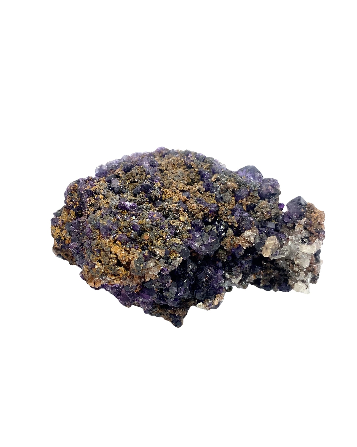 Dark Purple Fluorite - Ojuela Mine, Mapimi, Durango, Mexico