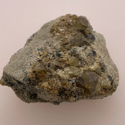 Andradite var. Topazolite Garnet - Vera  Cruz, Mexico