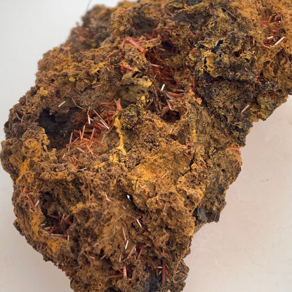 Crocoite - Red Lead Mine, Tasmania, Australia