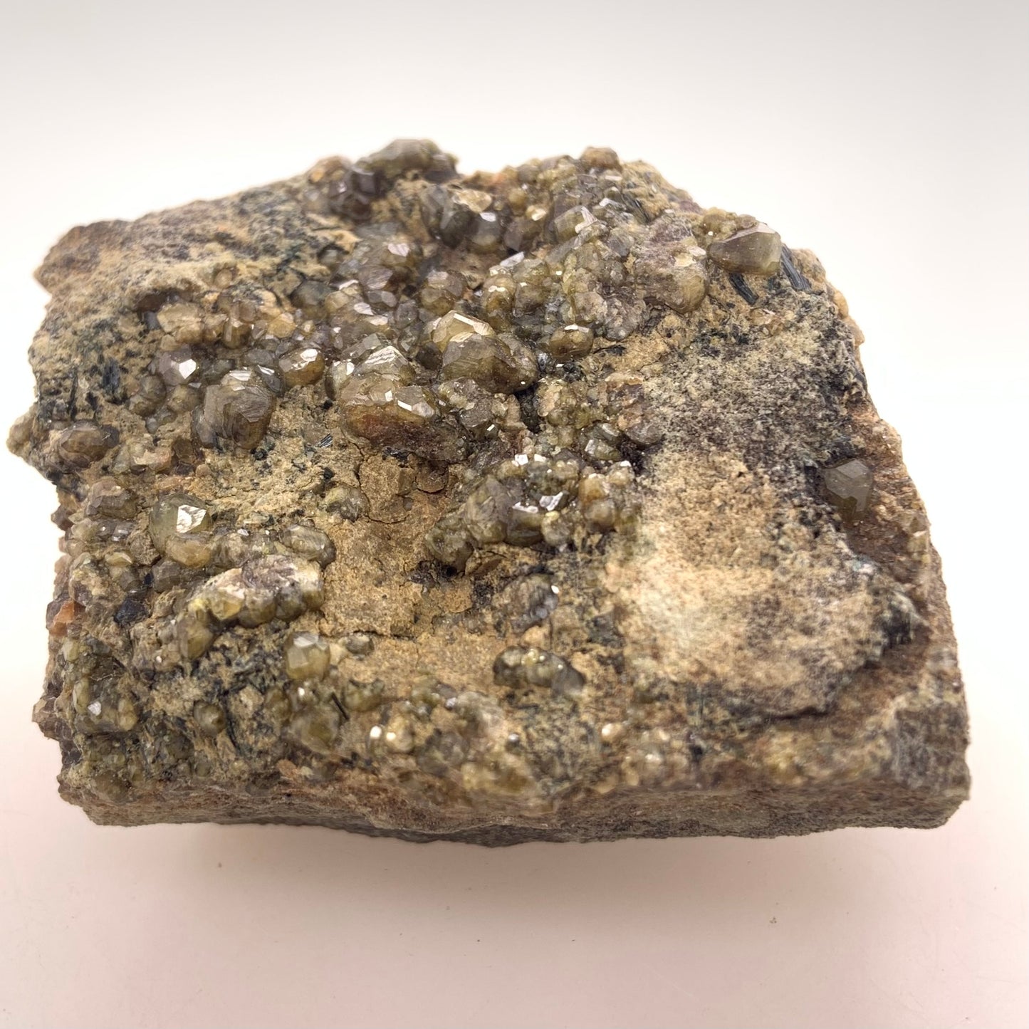 Andradite var. Topazolite Garnet - Vera  Cruz, Mexico