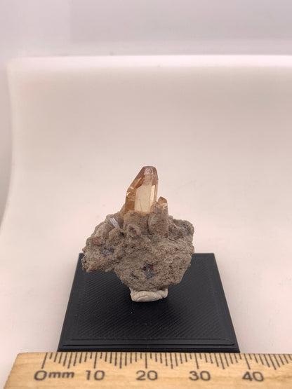 1x Topaz Specimen with Rutile Inclusions from San Felipe, Mexico