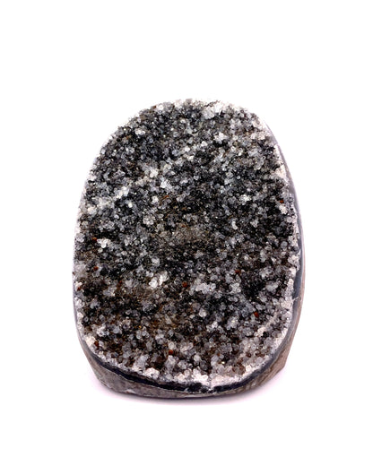 Black Amethyst Freeform Cutbase - Artigas, Uruguay