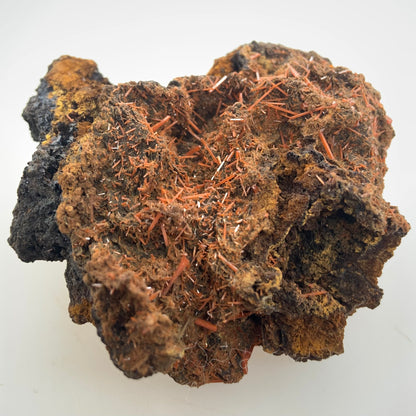 Crocoite - Red Lead Mine, Tasmania, Australia