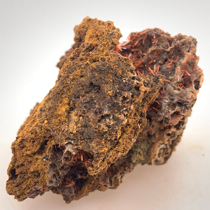 Crocoite - Red Lead Mine, Tasmania, Australia