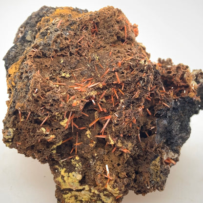 Crocoite - Red Lead Mine, Tasmania, Australia