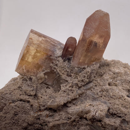 Topaz w/Rutile Inclusions - San Felipe Municipality, Guanajuato, Mexico