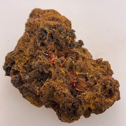 Crocoite - Red Lead Mine, Tasmania, Australia