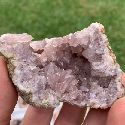 20 pcs Pink Amethyst Geode From Patagonia, Argentina