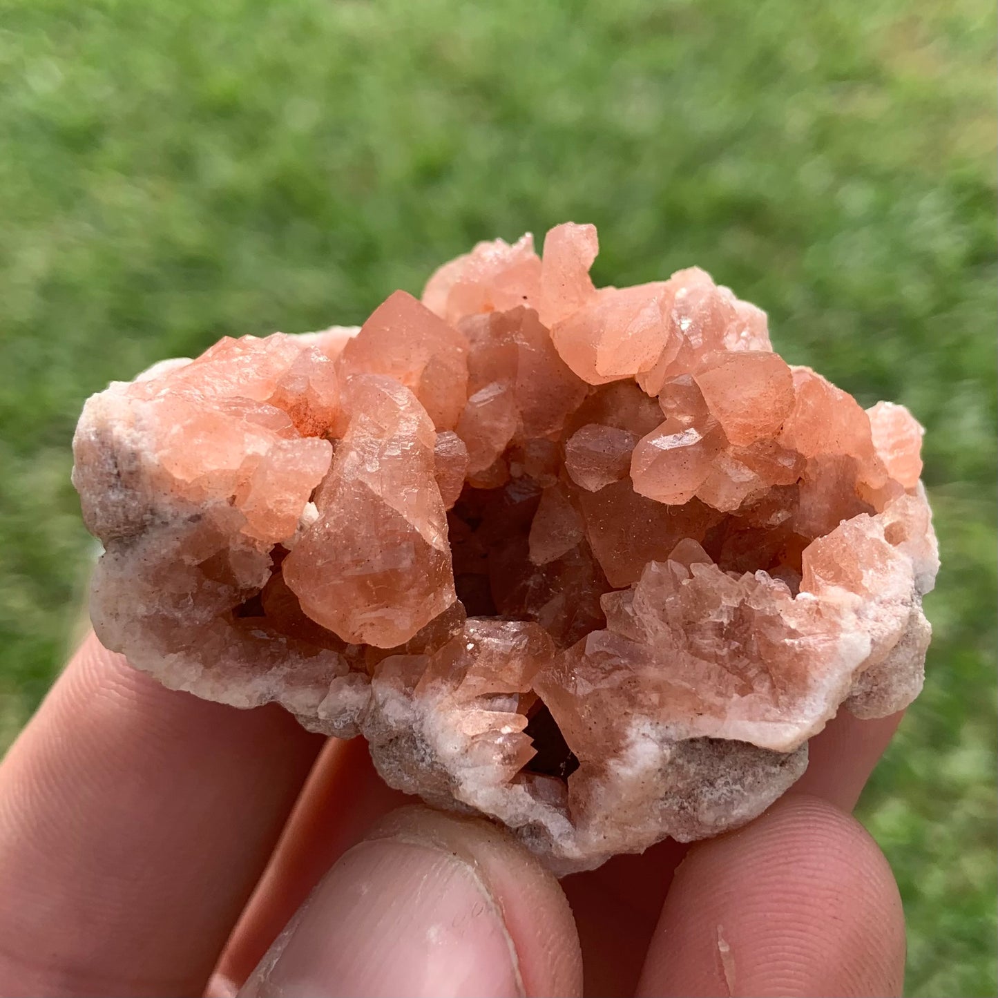 20 pcs Pink Amethyst Geode From Patagonia, Argentina